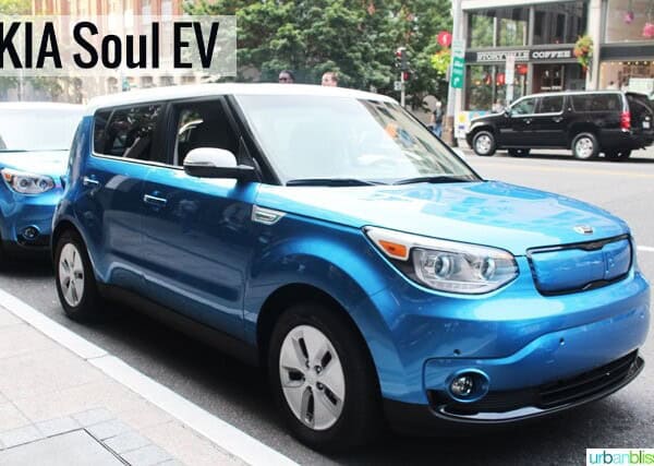 Kia Soul EV car review on UrbanBlissLife.com