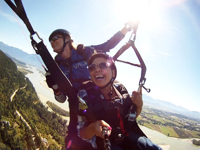 Fraser Valley Paragliding in British Columbia