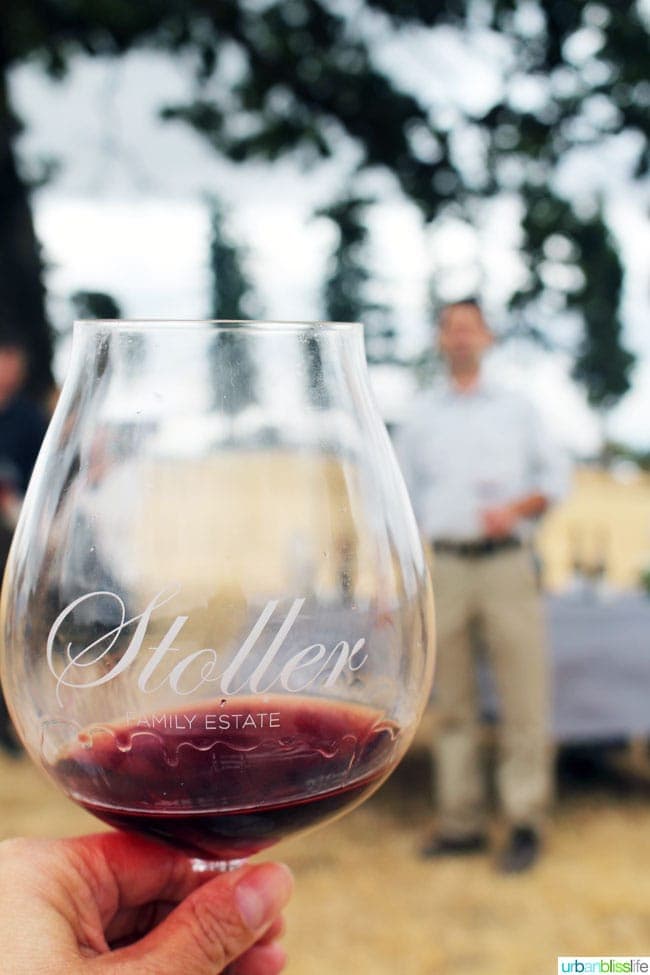 Stoller red wine