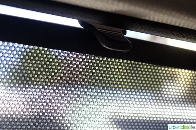 2015 Hyundai santa fe sport interior window shade