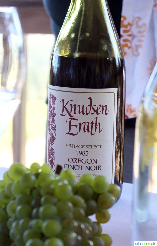 Knudsen Erath pinot noir