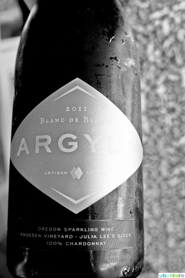 Argyle Blanc de Blanc Sparkling Wine on UrbanBlissLife.com