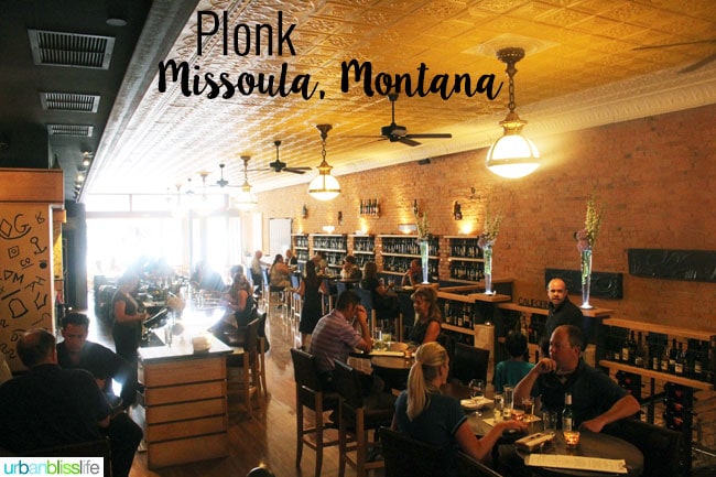 PLONK restaurant in Missoula