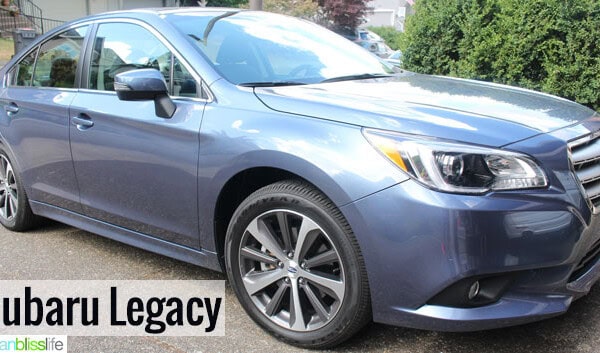 Subaru Legacy car review on UrbanBlissLife.com