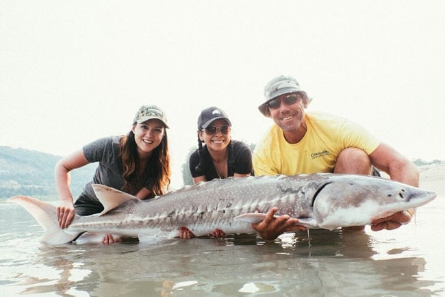 Sturgeon Fishing in British Columbia