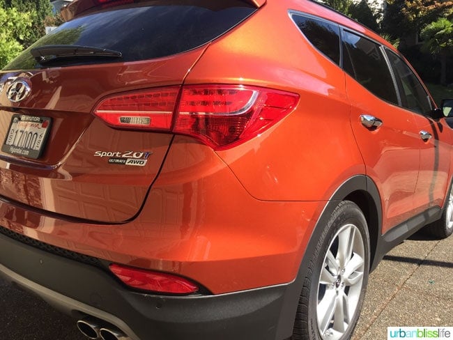 2015 Hyundai Sante Fe Sport exterior