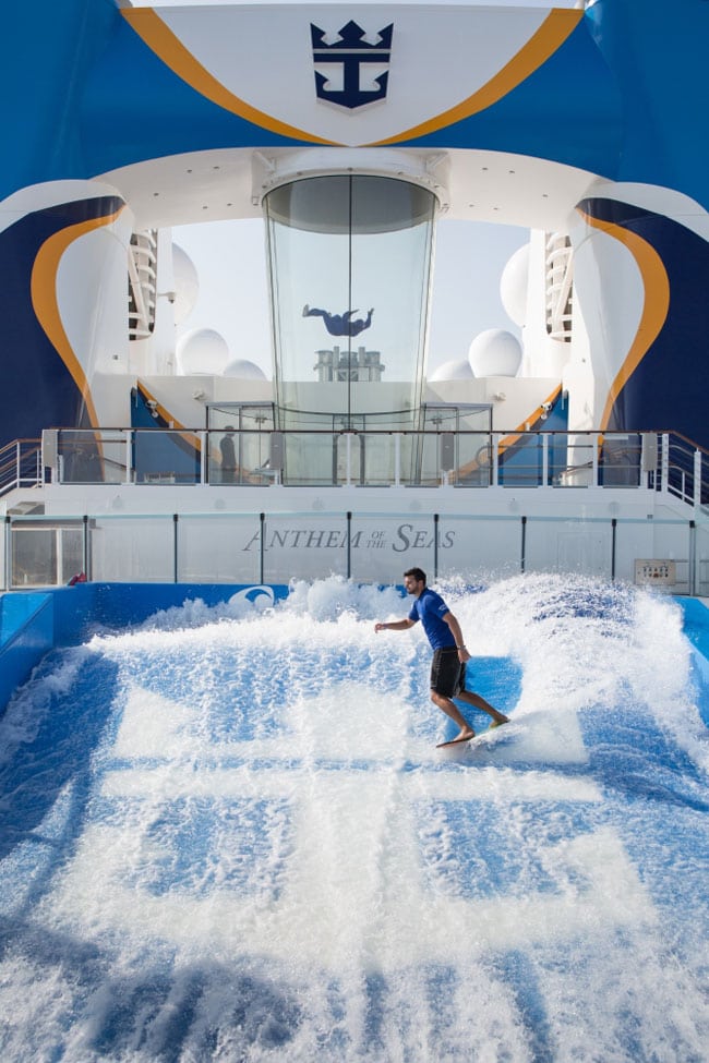 Anthem of the Seas flow rider