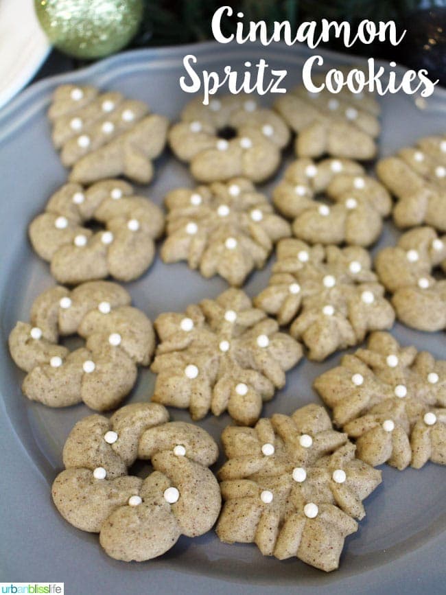 Cinnamon Spritz Cookies