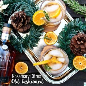 Rosemary Citrus Old Fashioned cocktail recipe