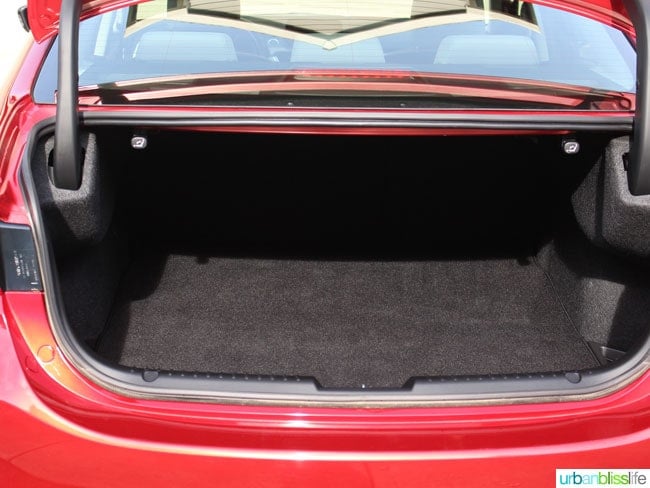 2016 Mazda 6 review: trunk