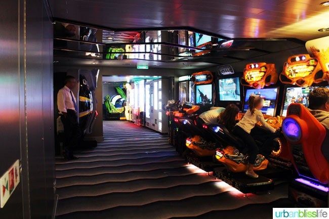 arcade on Anthem of the Seas