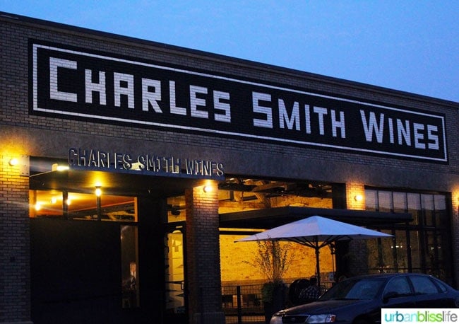 Charles Smith Walla Walla tasting room