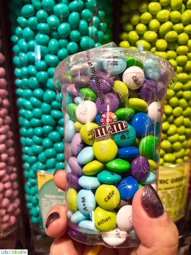 What to do in NYC for a Day: M&M store NYC