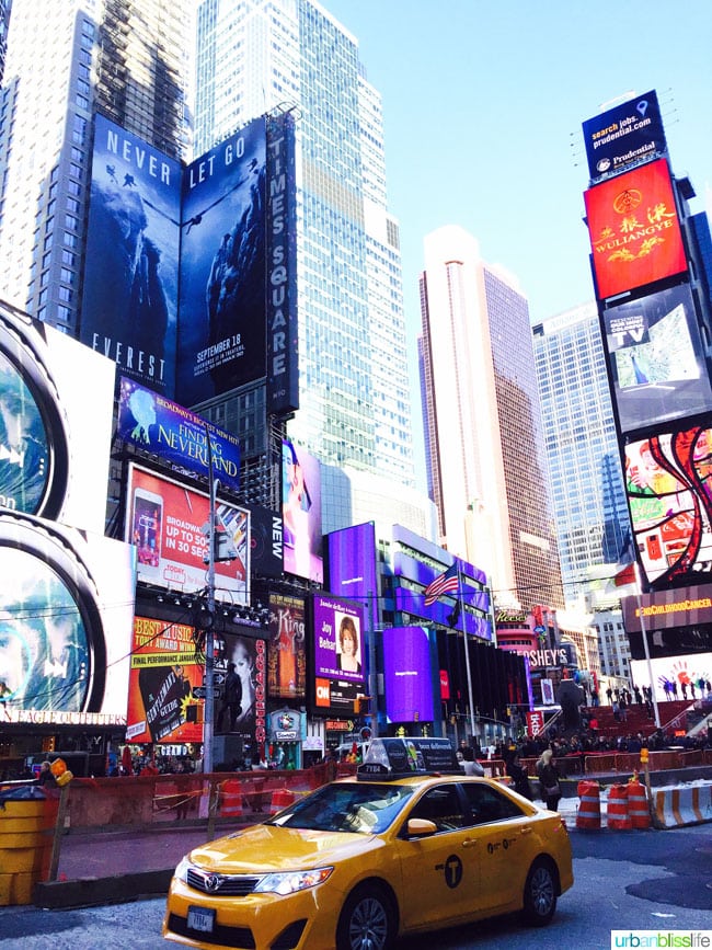 5 hours in NYC: Times Square