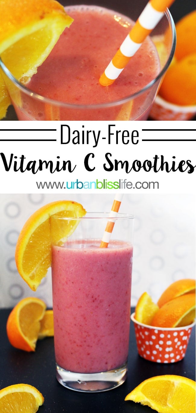 Drink Bliss: Dairy-Free Vitamin C Smoothies - Urban Bliss Life