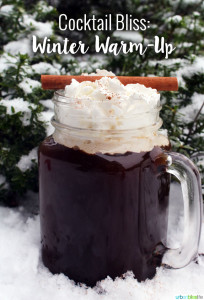 Winter Warm Up Whiskey Coffee Cocktail recipe on UrbanBlissLife.com