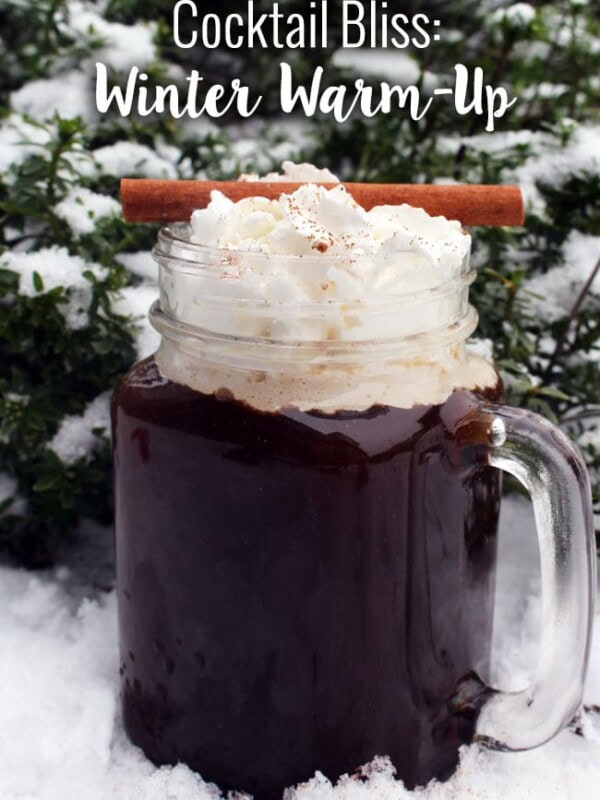 Winter Warm Up Whiskey Coffee Cocktail recipe on UrbanBlissLife.com