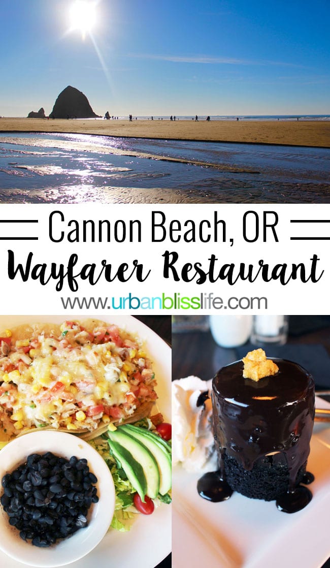 Cannon Beach Restaurants: the Wayfarer; Review on UrbanBlissLife.com