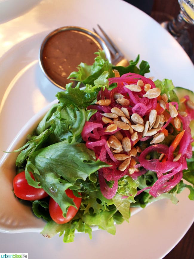 House Salad at Wayfarer Restaurant in Cannon Beach