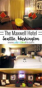 Where to Stay in Seattle, Washington: The Maxwell Hotel, on UrbanBlissLife.com