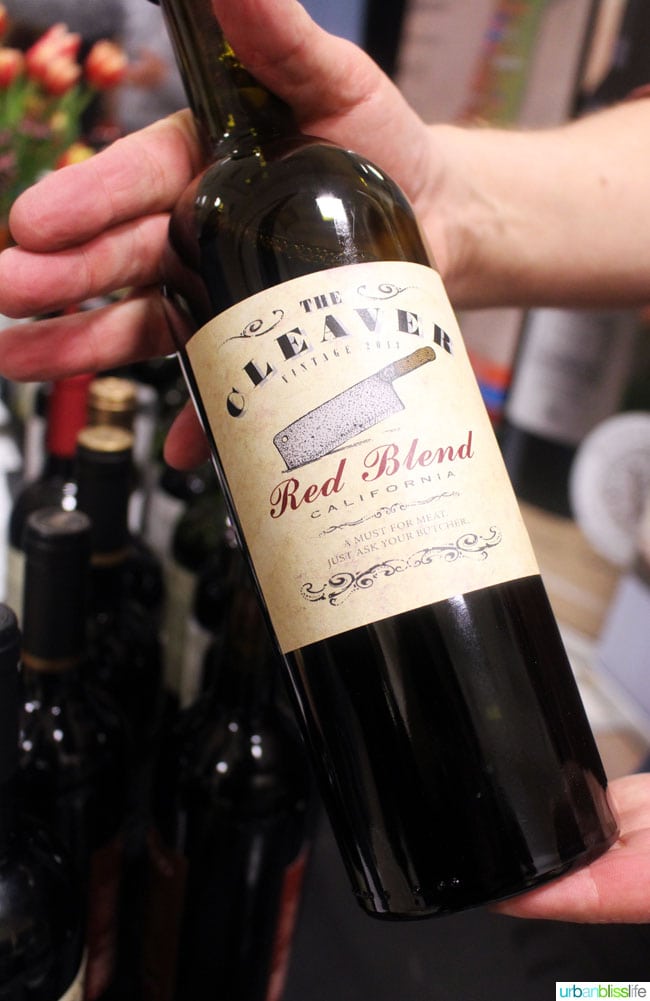 the cleaver red blend wine