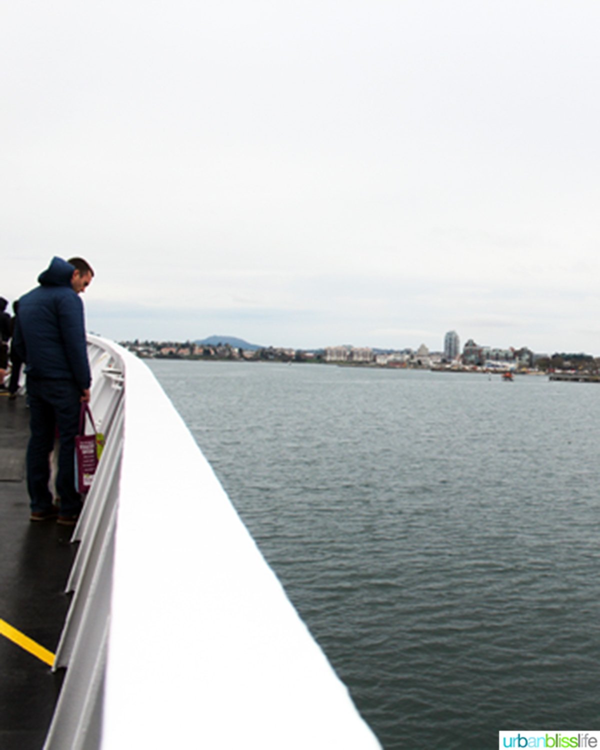 ferry approaching victoria bc