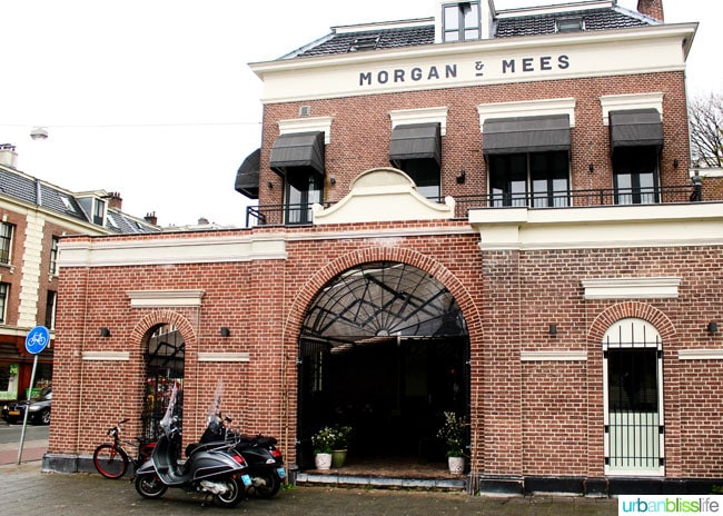 Where to Stay in Amsterdam. Morgan and Mees hotel, review on UrbanBlissLife.com