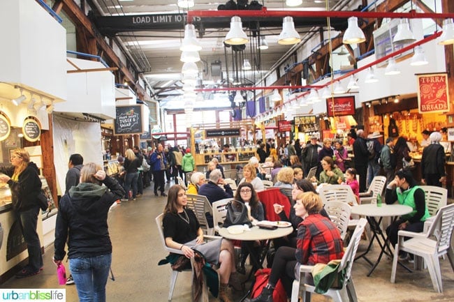 Things to do In Granville Island: food court