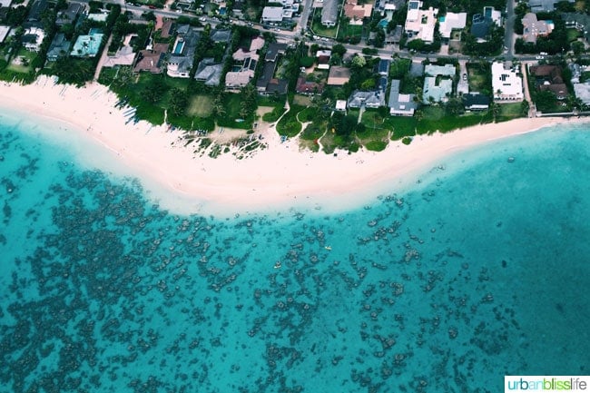 Helicopter Ride over Oahu Island, Hawaii. Amazing scenic photos on UrbanBlissLife.com