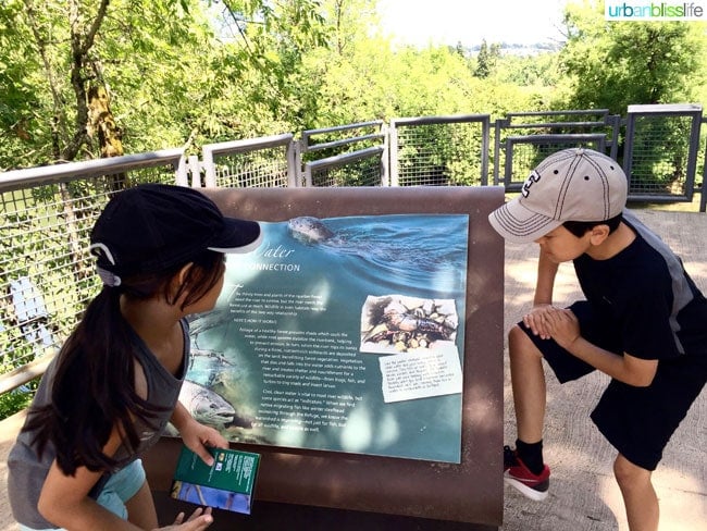 Kids at the Tualatin River National Wildlife Refuge