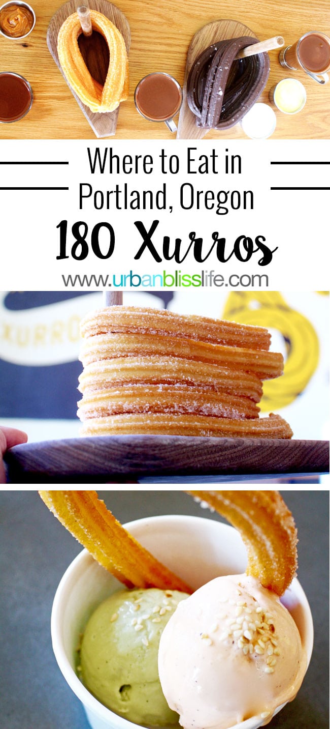 Churros Portland: 180 Xurros (churros and chocolate!) Portland, Oregon restaurant review on UrbanBlissLife.com