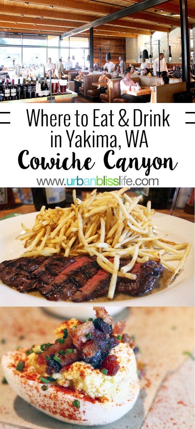 Places to eat in Yakima, Washington: Cowiche Canyon Restaurant review on UrbanBlissLife.com