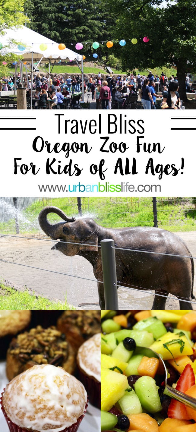 Oregon Zoo events for kids of all ages! Travel tips on UrbanBlissLife.com