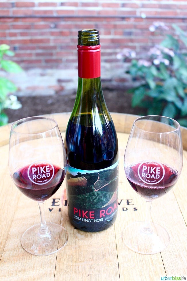 Pike Road Wines tasting room in Oregon wine country, on UrbanBlissLife.com