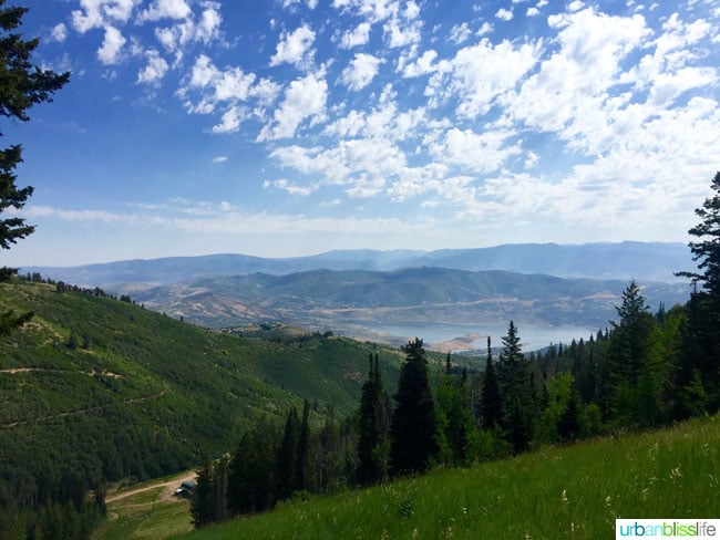 Hiking the Silver Lake Trail in Park City, Utah, on UrbanBlissLife.com