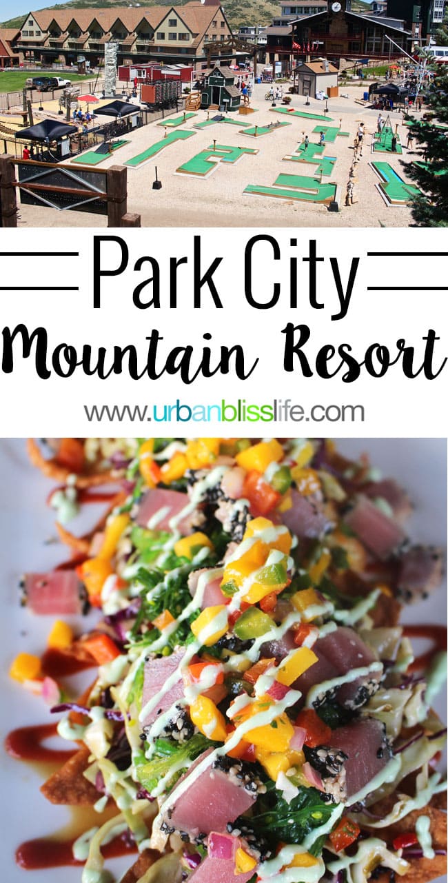 Park City Summer Activities: Park City Mountain Resort is a fabulous vacation spot for summer family adventures! Details on UrbanBlissLife.com