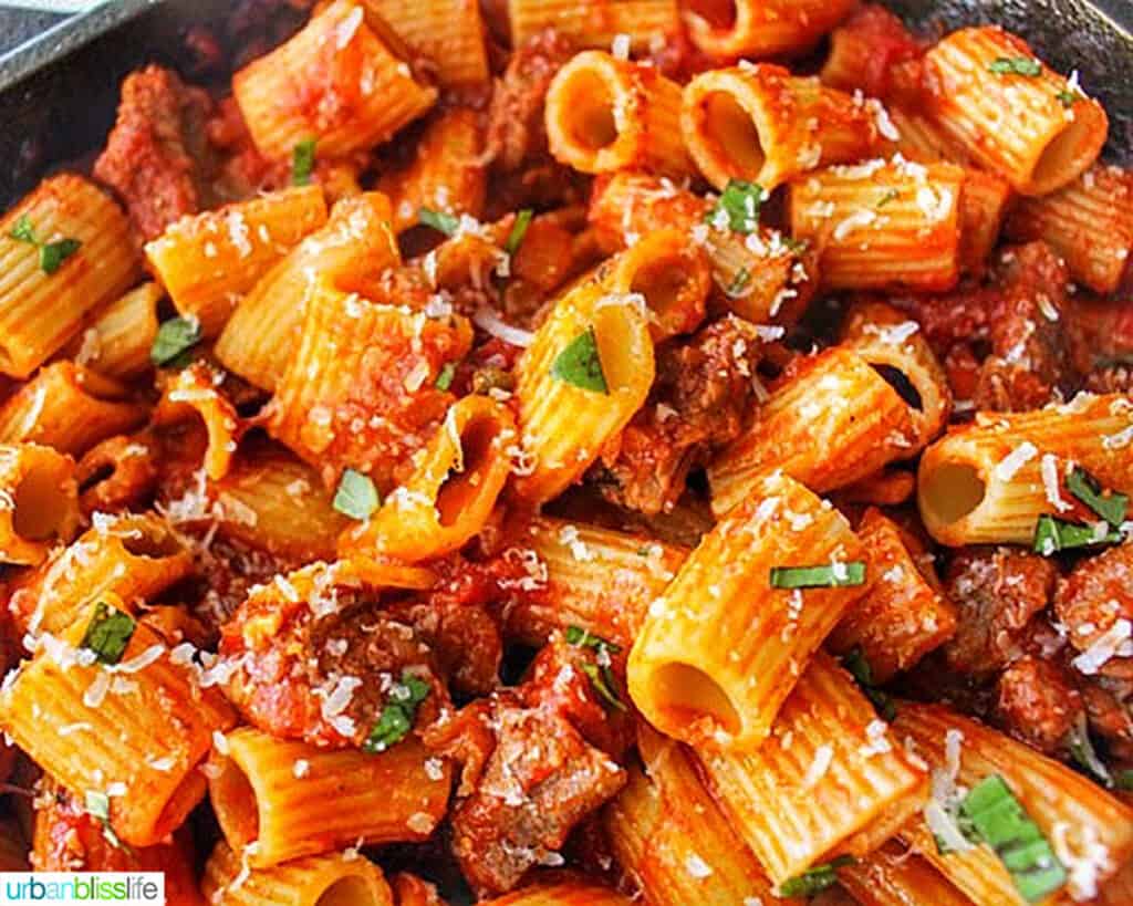 Italian Sausage Pasta - A Hearty, Easy to Make Meal