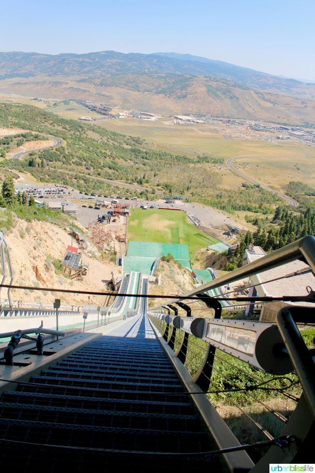 What to Do in Park City, Utah: Olympic Training, Zipline, Extreme Sports & more at Utah Olympic Park, on http://www.UrbanBlissLife.com