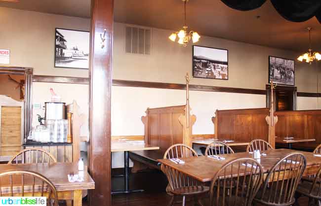 Sisters Saloon in Sisters, Oregon interior