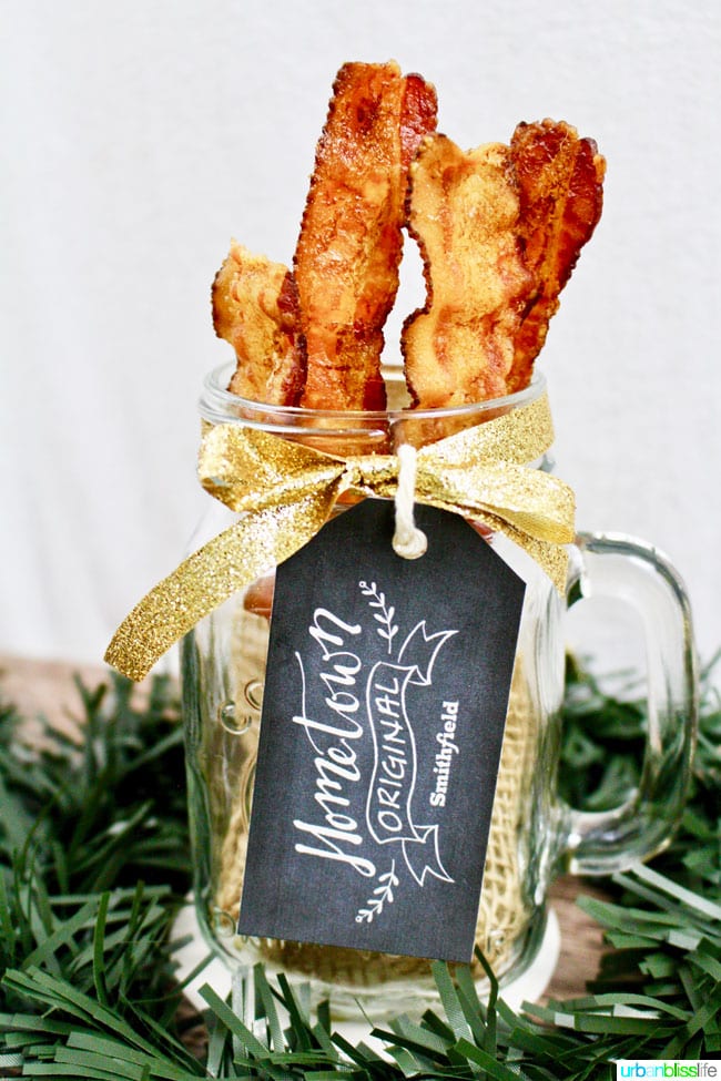 Build a Holiday Bacon Bar & Smithfield Bacon for a Year Giveaway on http://UrbanBlissLife.com