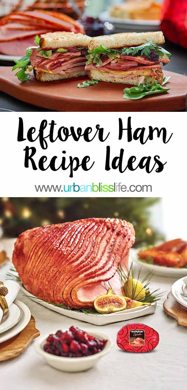 Leftover Holiday Ham Recipes on UrbanBlissLife.com