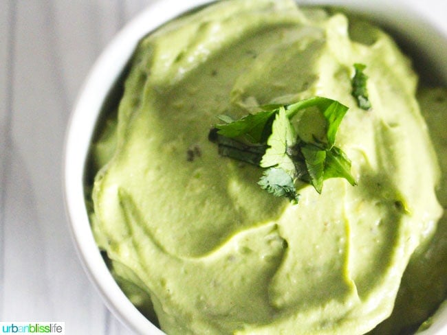 dairy free avocado aioli