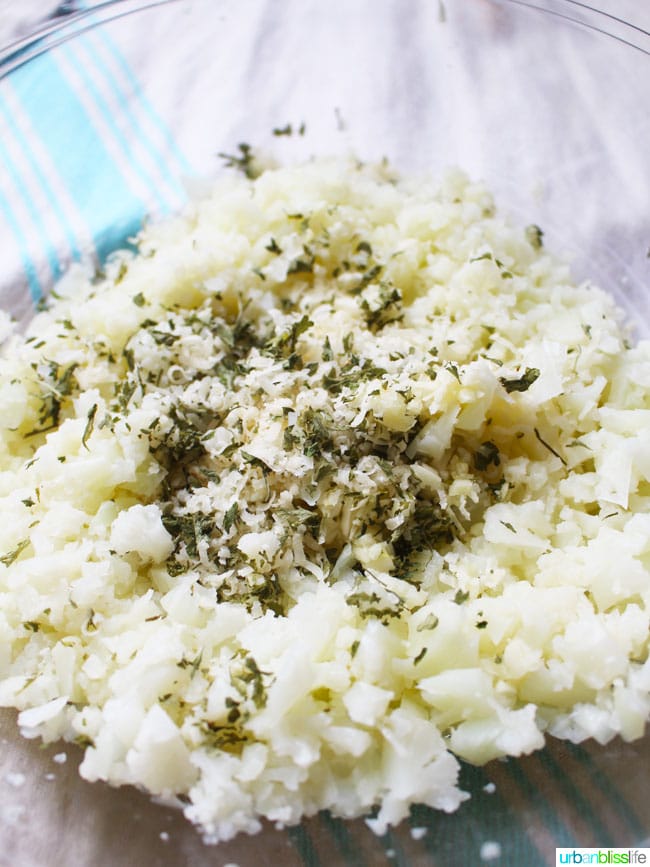 mashed cauliflower