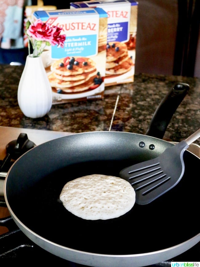 pancake in pan