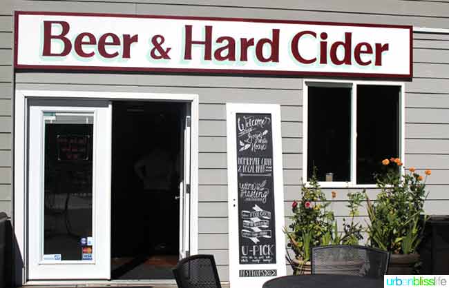 Beer & Cider sign