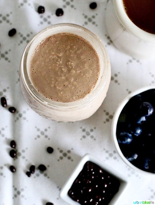 Overnight Oats in jar