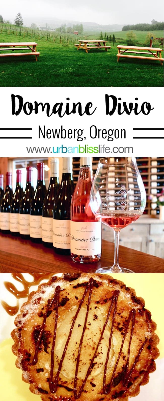 Domaine Divio Oregon winery in Oregon's Willamete Valley wine country on UrbanBlissLife.com