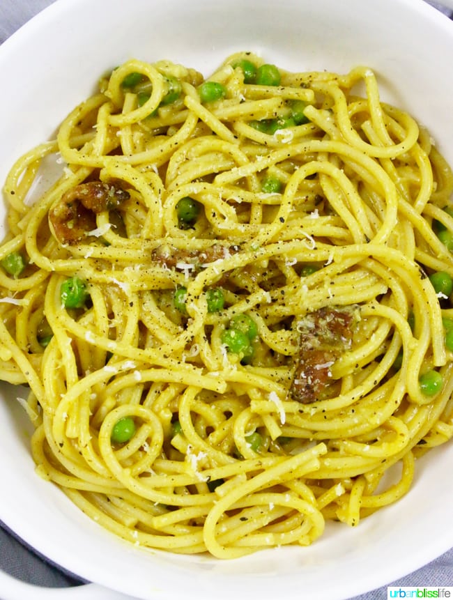 pasta in bowl