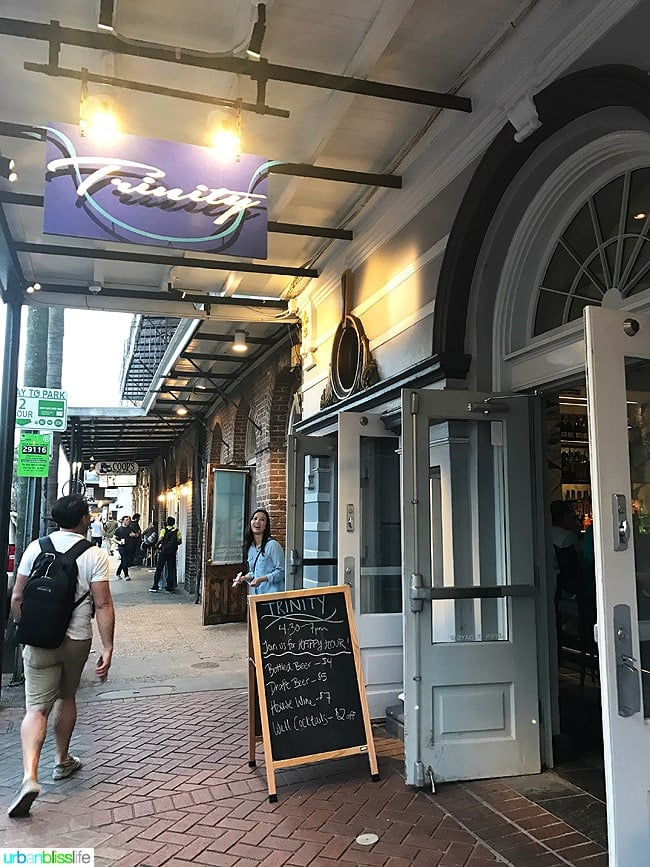 Trinity Restaurant New Orleans restaurant review on UrbanBlissLife.com