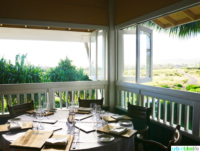 Where to Eat in Kauai: Merriman's Poipu, restaurant review on UrbanBlissLife.com